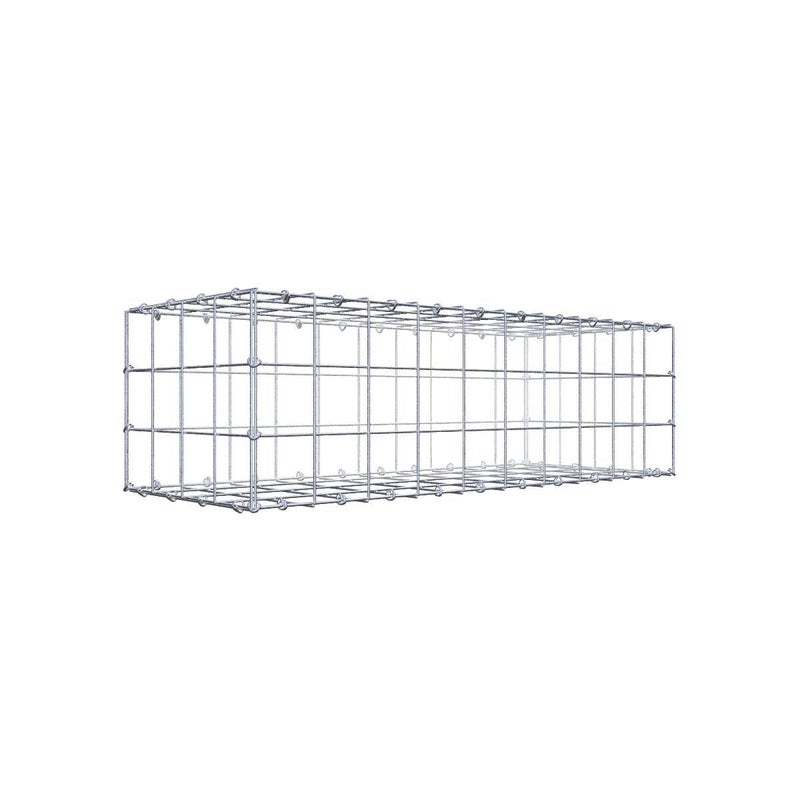 Gabion 100 cm x 30 cm x 40 cm (dł. x wys. x gł.), rozmiar oczka 10 cm x 10 cm, pierścień typu C