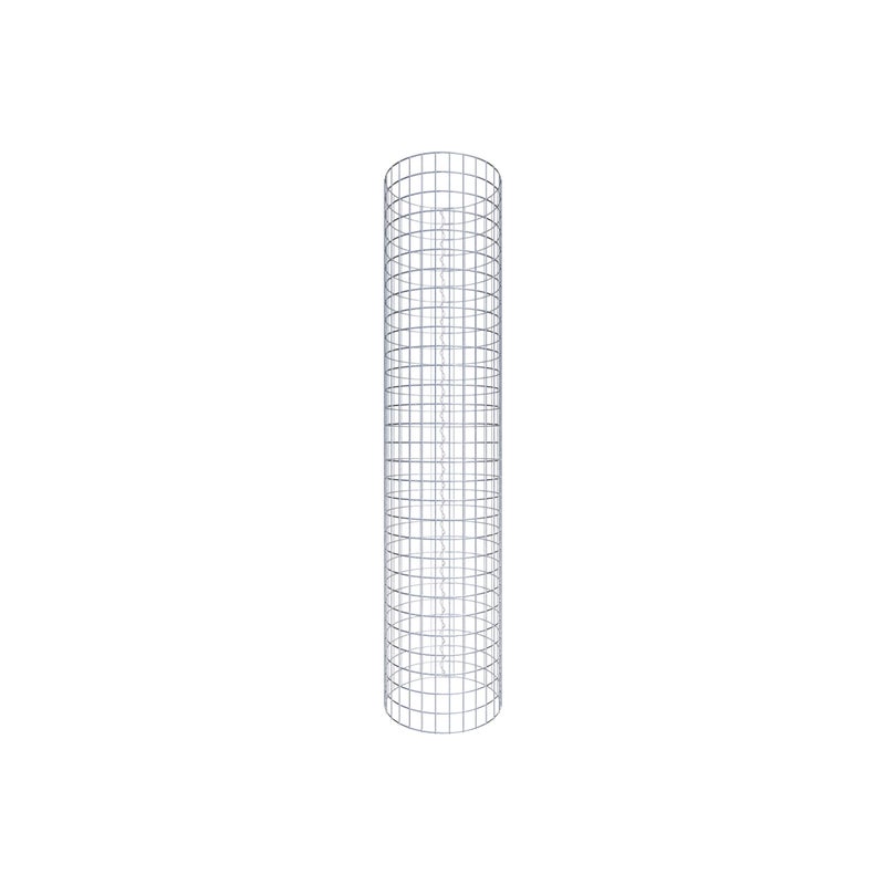 Kolumna gabionowa średnica 47 cm MW 5 x 5 cm okrągła - wysokość: 150 cm