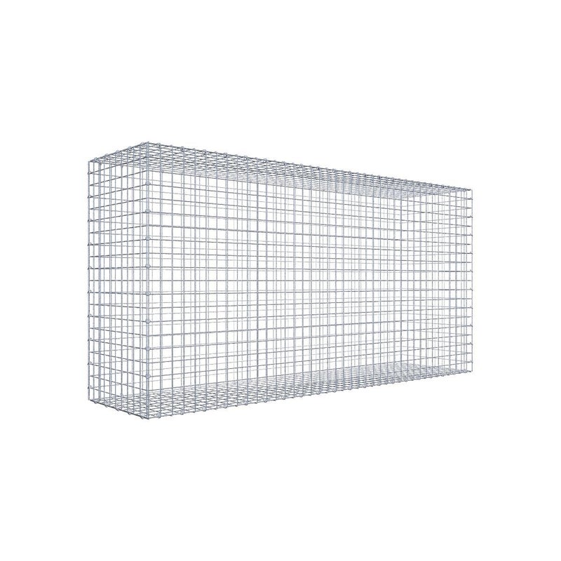Gabion 200 cm x 100 cm x 50 cm (dł. x wys. x gł.), rozmiar oczka 5 cm x 5 cm, pierścień typu C