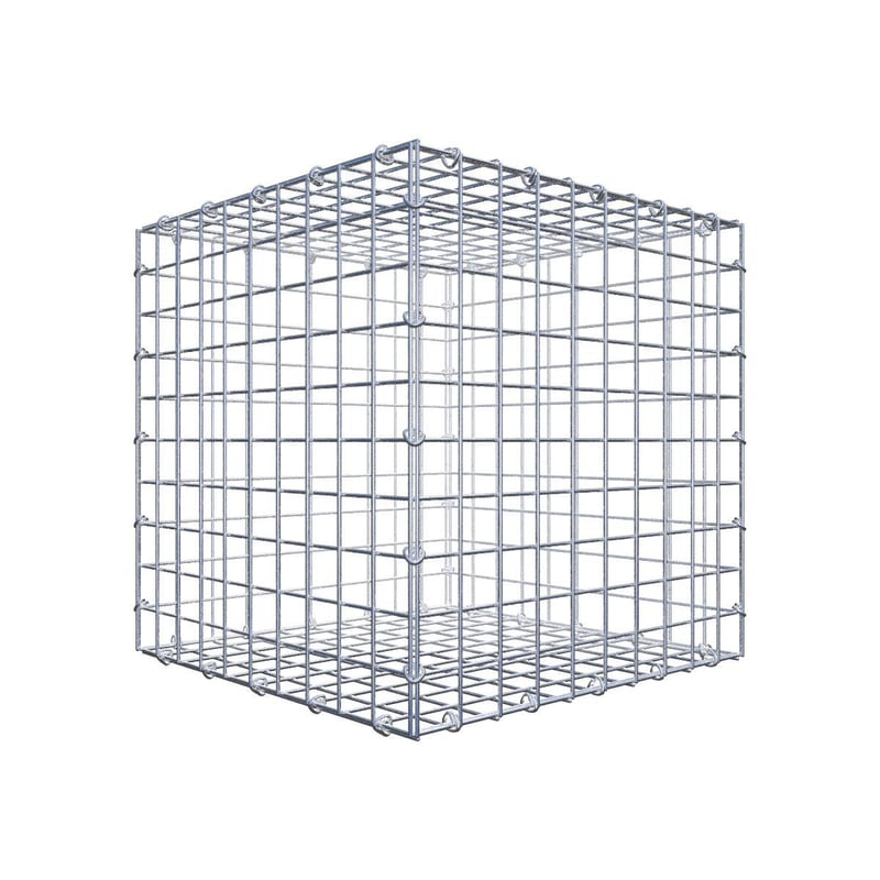Gabion 50 cm x 50 cm x 50 cm (dł. x wys. x gł.), rozmiar oczka 5 cm x 5 cm, pierścień C