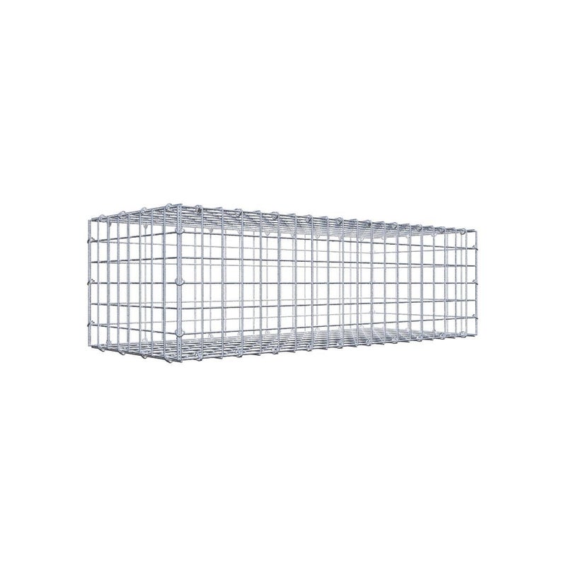 Gabion 100 cm x 30 cm x 40 cm (dł. x wys. x gł.), rozmiar oczka 5 cm x 5 cm, pierścień typu C