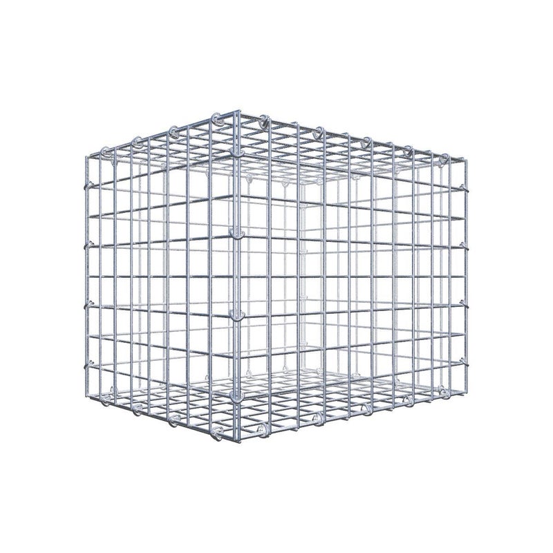 Gabion 50 cm x 40 cm x 40 cm (dł. x wys. x gł.), rozmiar oczka 5 cm x 5 cm, pierścień C