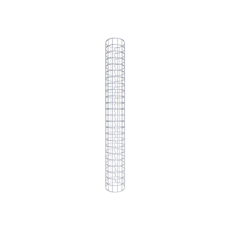 Kolumna gabionowa średnica 22 cm MW 5 x 5 cm okrągła - wysokość: 120 cm