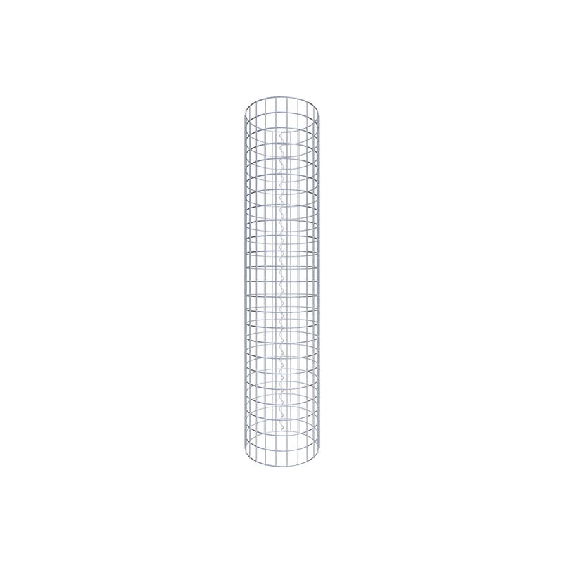 Kolumna gabionowa średnica 37 cm MW 5 x 5 cm okrągła - wysokość: 120 cm