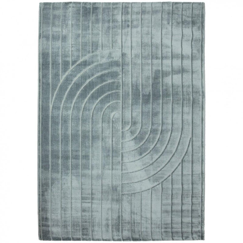 Dywan z poliestru Zen niebieski 160x230cm