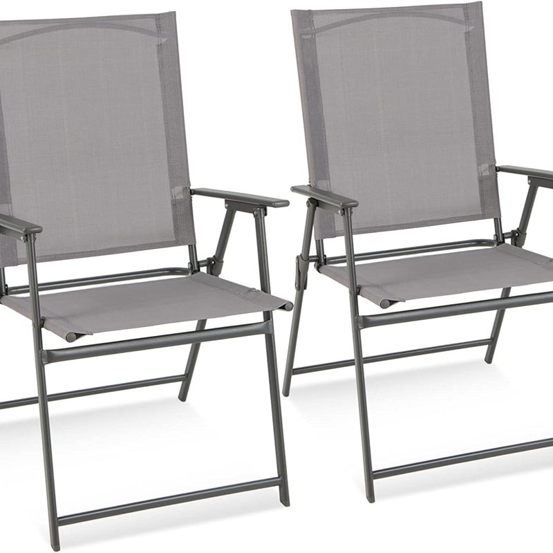 Zestaw 2 krzeseł ogrodowych, z wysokim oparciem,krzesła balkonowe z podłokietnikami, krzesła tarasowe, obciążenie do 150 kg, do ogrodu, na