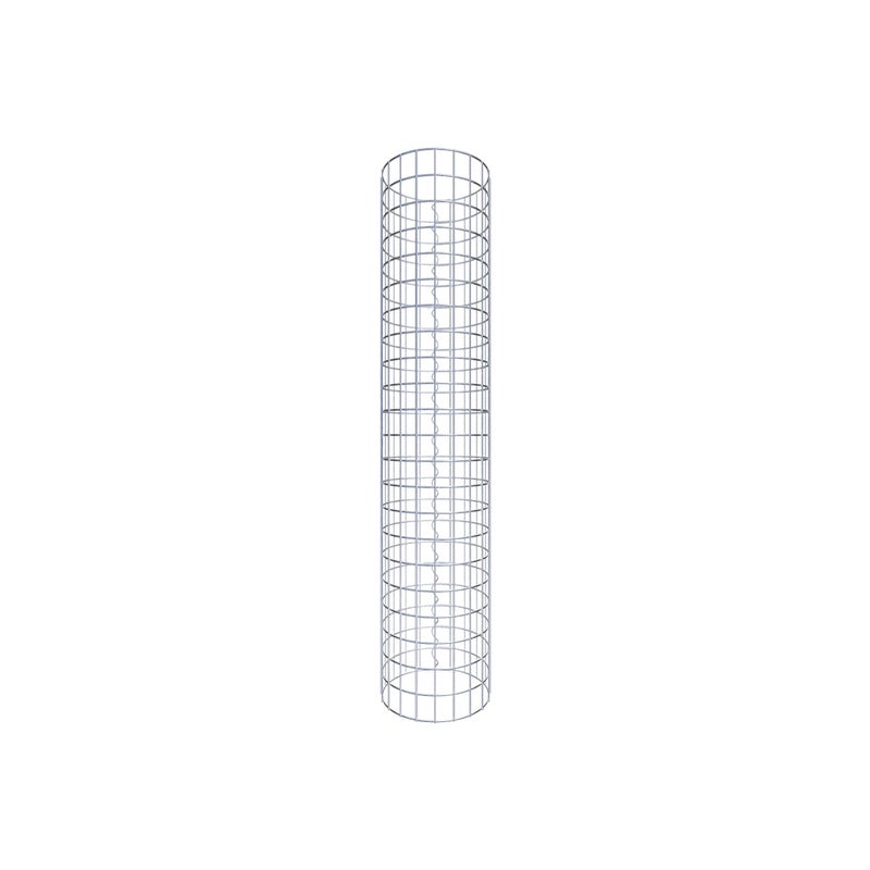 Kolumna gabionowa średnica 32 cm MW 5 x 5 cm okrągła - wysokość: 110 cm