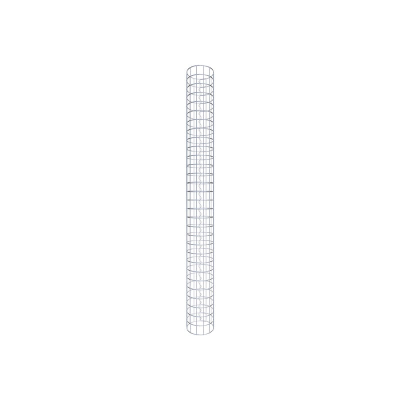 Kolumna gabionowa średnica 22 cm MW 5 x 5 cm okrągła - wysokość: 150 cm