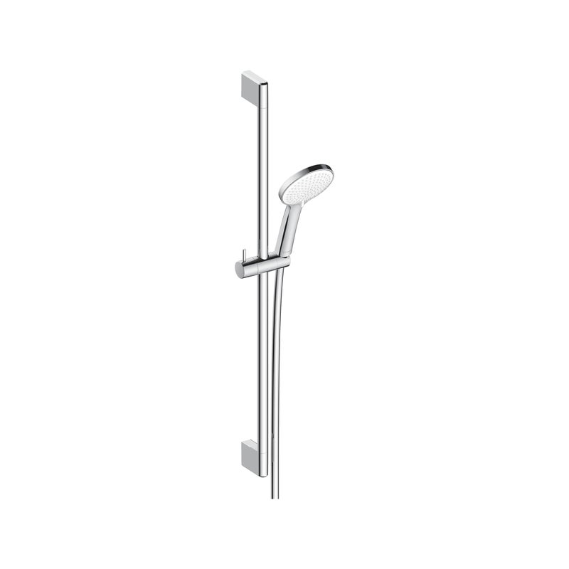 Duravit uniwersalny zestaw prysznicowy z 3 rodzajami strumienia 70 cm chrom/biały