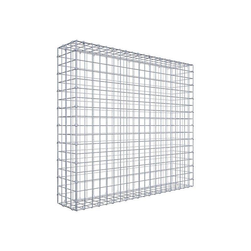 Gabion 100 cm x 90 cm x 20 cm (dł. x wys. x gł.), rozmiar oczka 5 cm x 5 cm, pierścień C