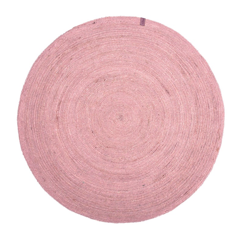 Dywan vintage w kolorze różowym, Ø140 cm