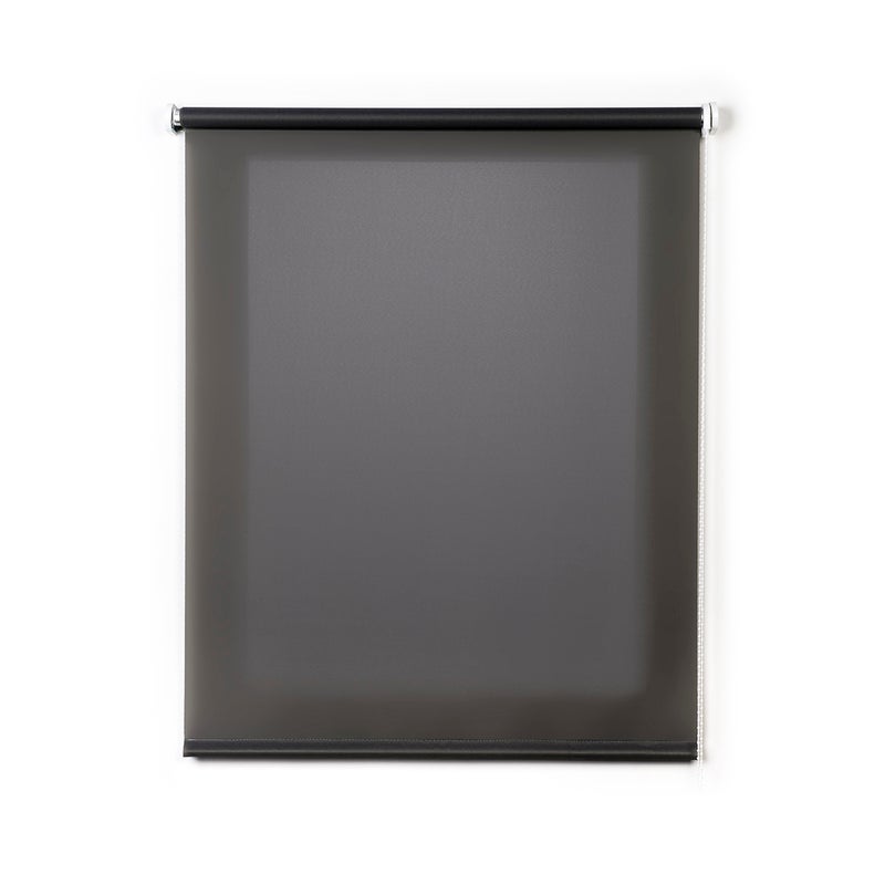 Roleta przepuszczająca światło, szara, 140x180cm