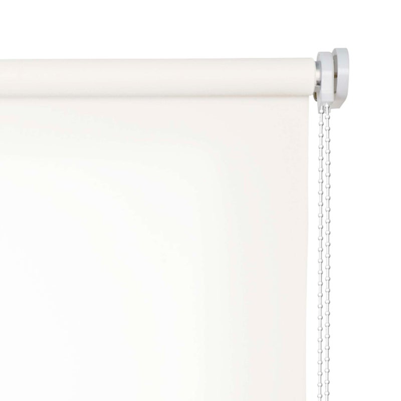 Roleta przepuszczająca światło, biała, 100x250cm