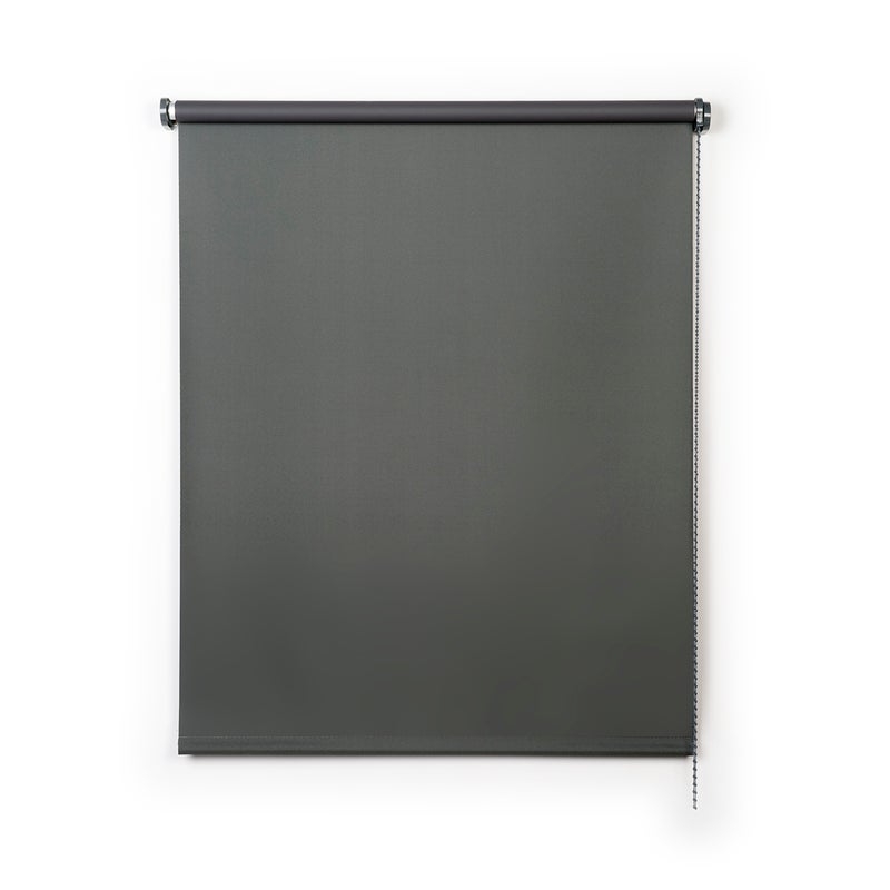 Roleta zaciemniająca, blackout, szarozielona, 80x180cm