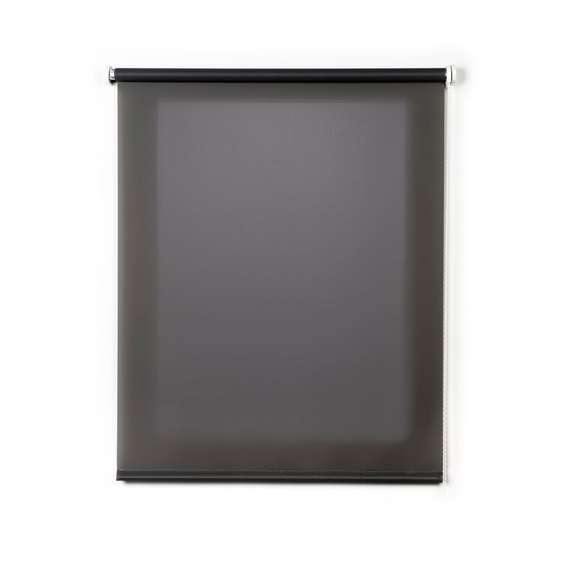 Roleta przepuszczająca światło, szara, 140x250cm