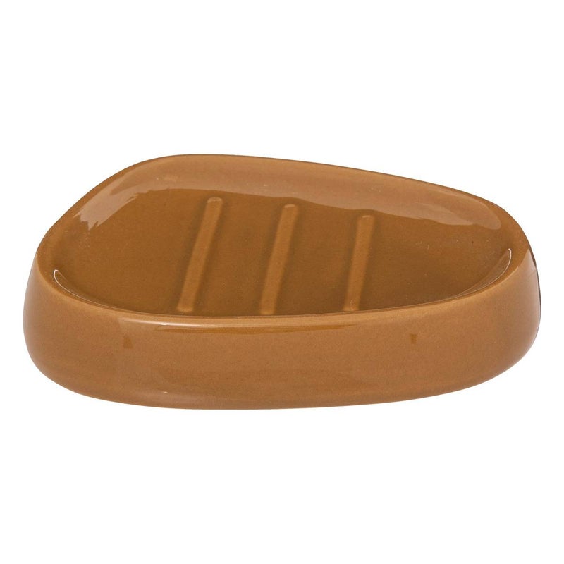 Mydelniczka Colors musztardowa ceramiczna 12 x 9,5 cm