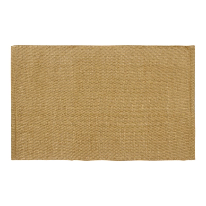 Dywanik łazienkowy szer. 50 x dł. 80 cm ochra Sand SENSEA