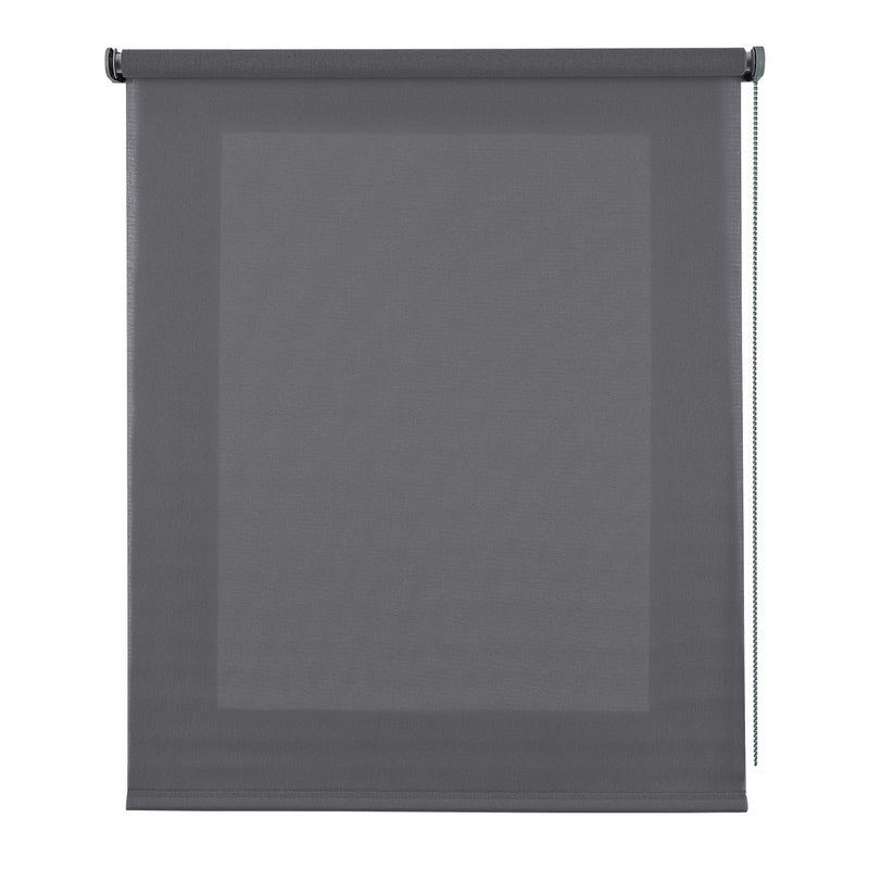 Roleta Półprzezroczysta na Okna Szara 45x180 cm