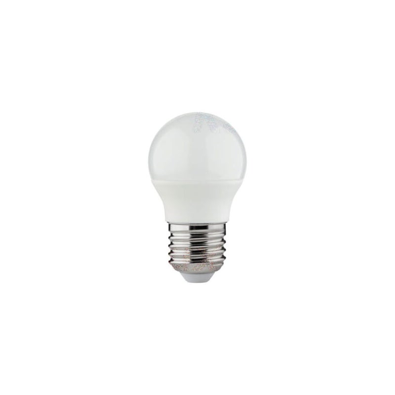 Żarówka LED SMD E27 4.9W kulka mleczna Ciepła biel 3000K 470lm Miledo