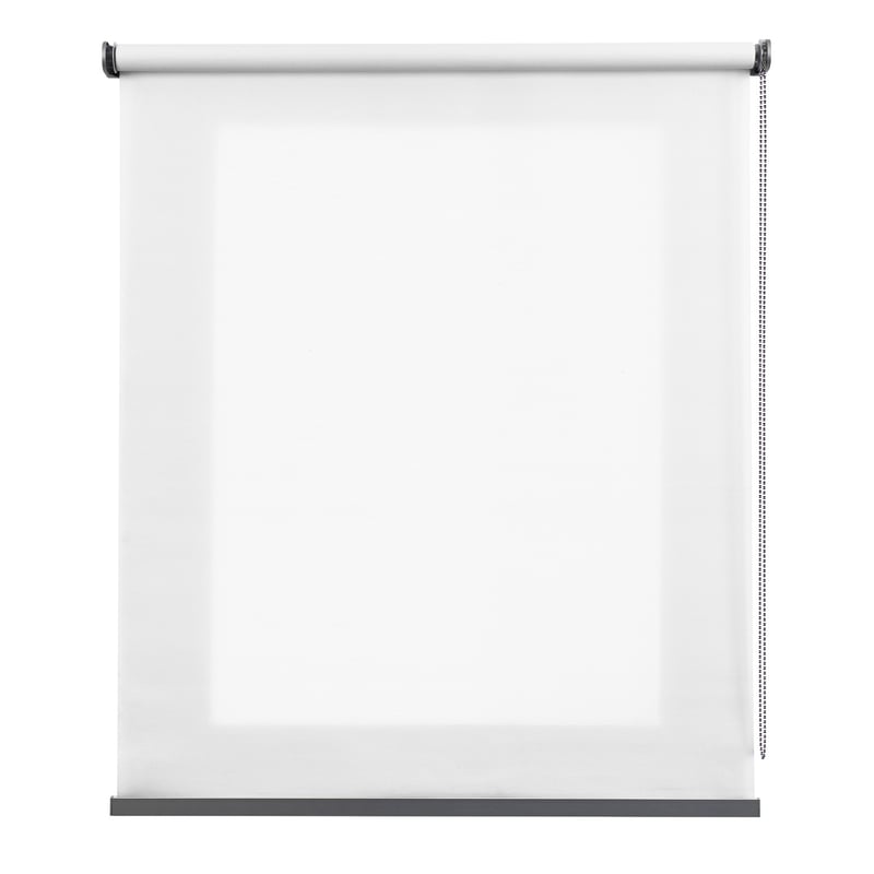 Roleta Premium Półprzezroczysta z Aluminiowym Wykończeniem Biała 200x250 cm