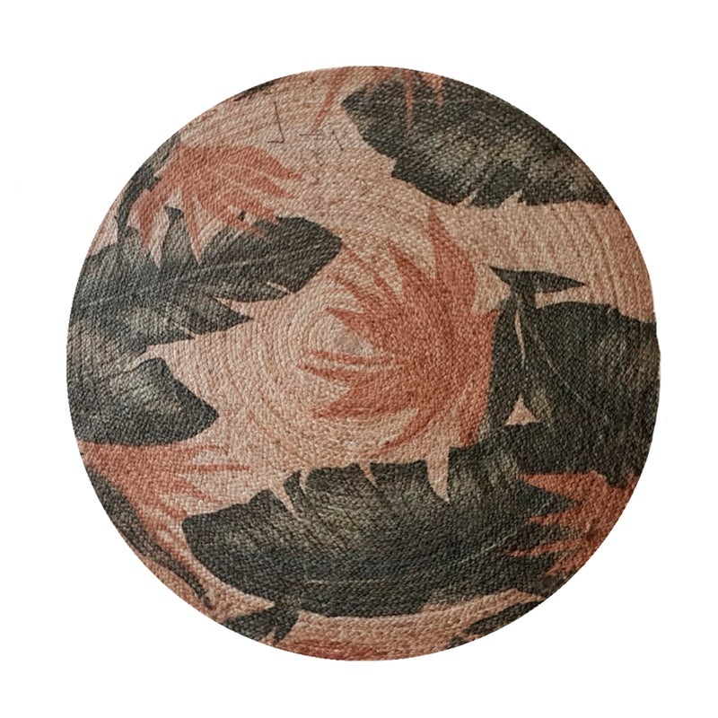 DYWAN JUTOWY TROPICAL EARTH Ø200 CM