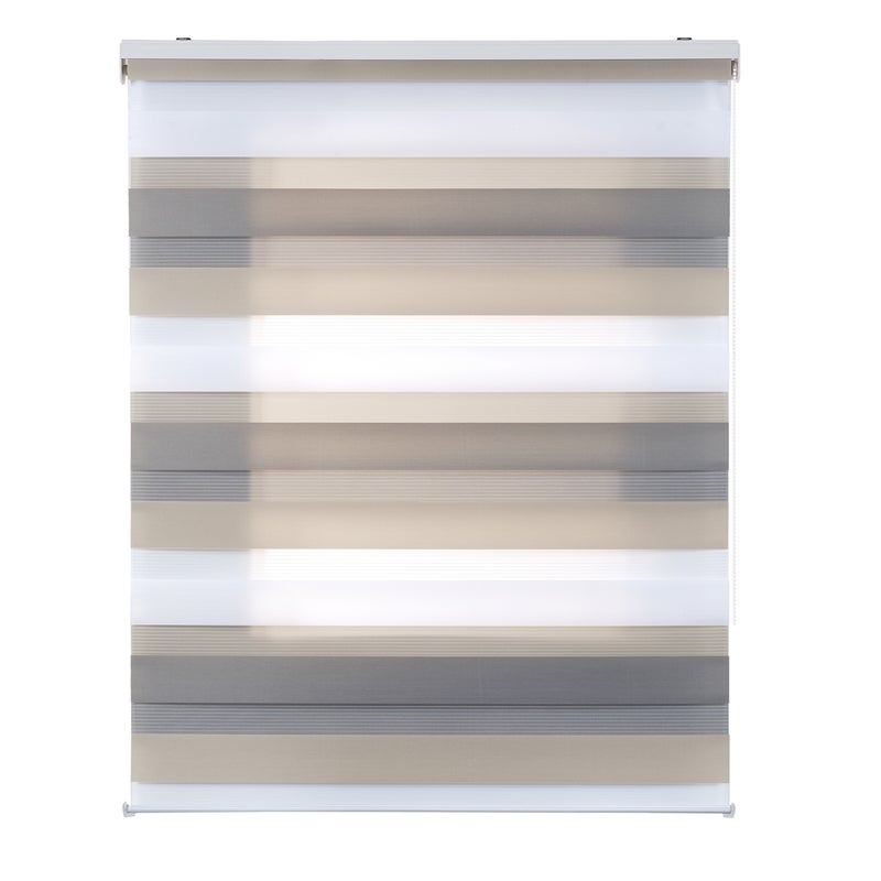 Roleta Dzień i Noc, roleta podwójna trójkolorowa, 160x180cm