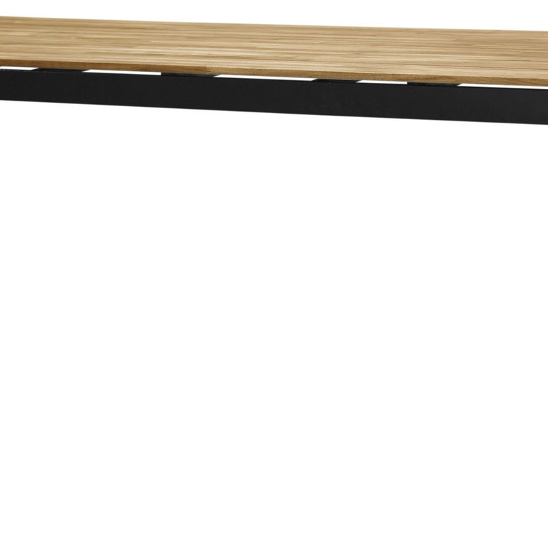 Bois Stół ogrodowy naturalny, czarny.