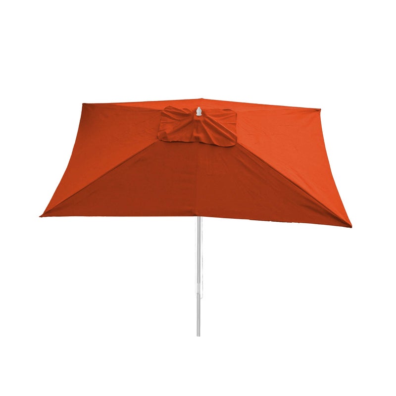 Wymienny pokrowiec na parasol Florida 3x4m, wymienny pokrowiec na parasol, poliester ~ terakota