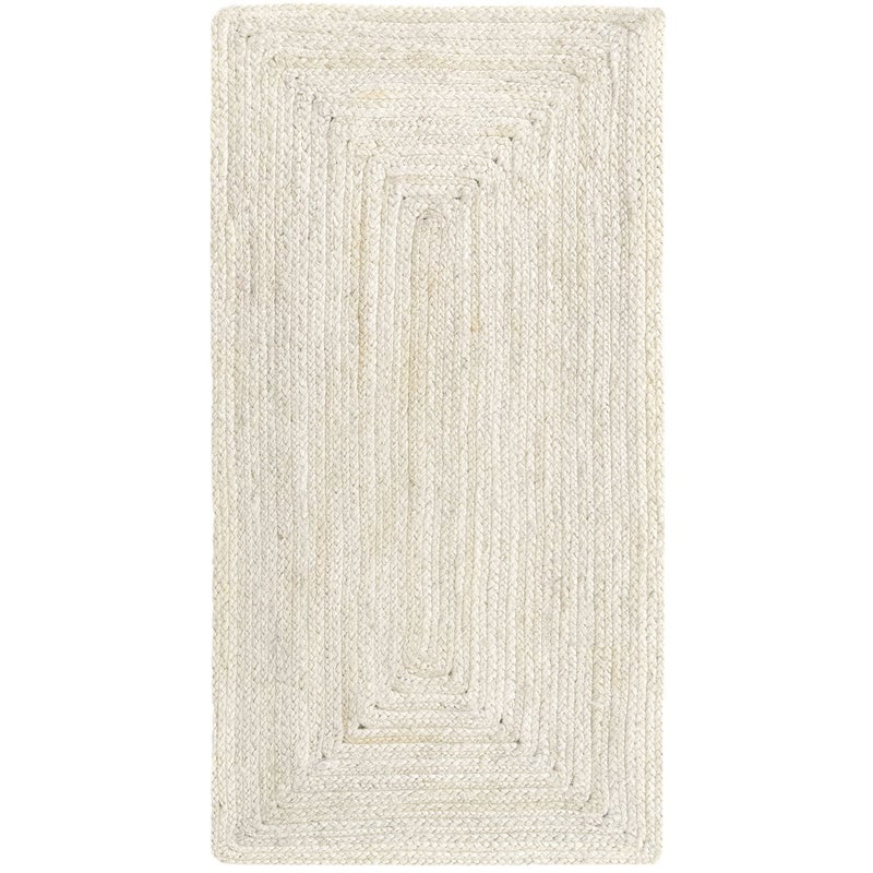 Hamid - ALHAMBRA BIAŁY 110x60cm - Dywan jutowy