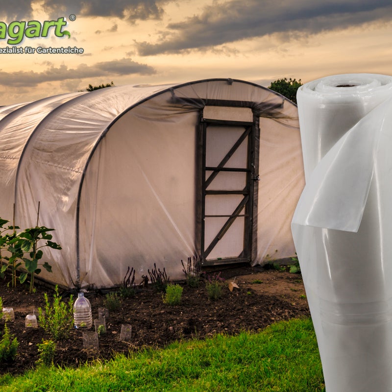 Folia ogrodowa 16m, folia szklarniowa, folia zimnowarstwowa UV 5, szerokość 6m