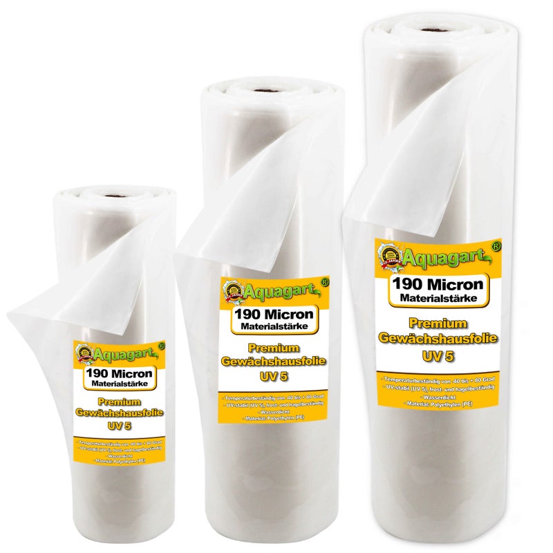 Folia ogrodowa 8m, folia szklarniowa, folia zimnowarstwowa UV 5, szerokość 8m