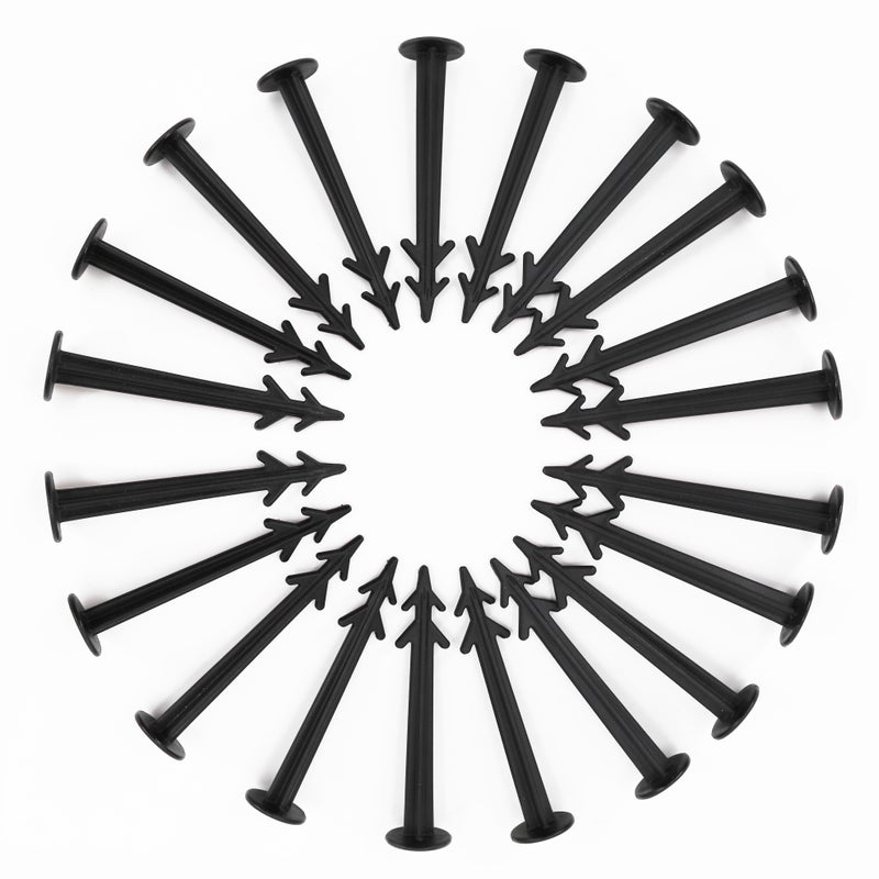 50 szt. kotew do siatek, kotew gruntowych do siatek stawowych, siatek ochronnych na liście, siatek pokrywających