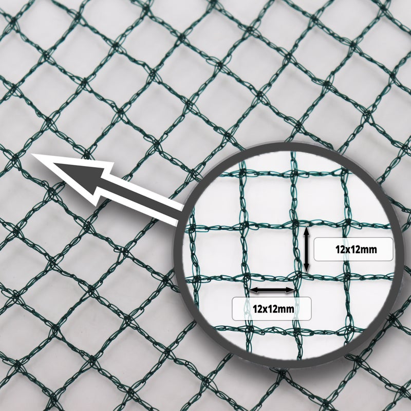 Siatka stawowa 19m x 10m siatka na liście, siatka osłonowa, siatka silosowa, wytrzymała