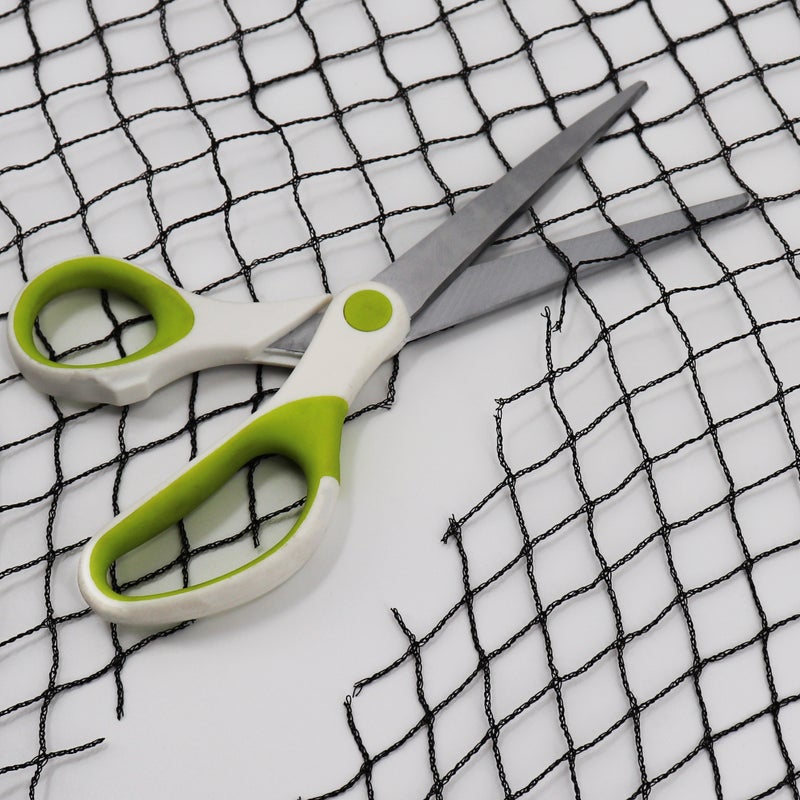 Siatka do stawu 32m x 20m, czarna, siatka do stawu rybnego, siatka na liście, siatka, siatka ochronna do ptaków, wytrzymała