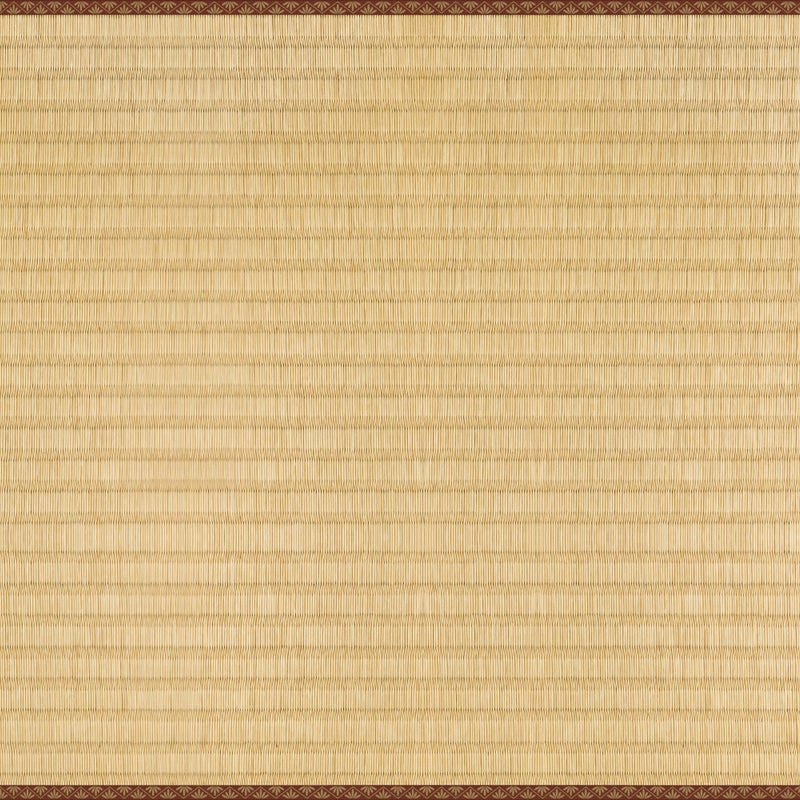 Japońska mata winylowa Tatami 66x100 cm - Antypoślizgowe PVC, gładki nadruk, winyl do kuchni lub salonu, zmywalna