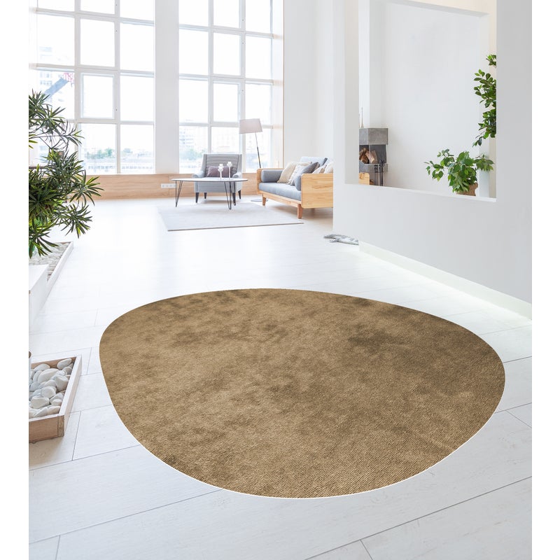 Dywan winylowy Forma Stone Colour 139x148 cm - PVC antypoślizgowy, winylowy do kuchni lub salonu, zmywalny, nowoczesny styl