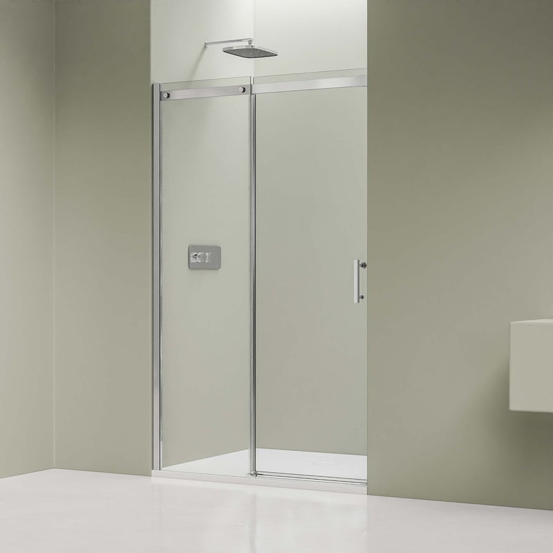 Bernstein Drzwi prysznicowe przesuwne ze ścianką DX806A FLEX - 100 cm