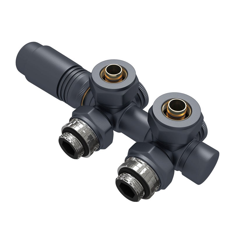 EMKE Zestaw termostatyczny do grzejnika 1/2