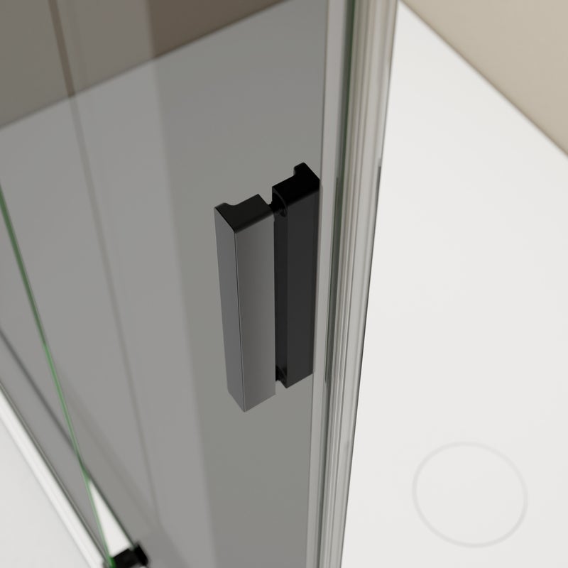 Bernstein Kabina prysznicowa NT806 FLEX - szkło szare bezpieczne ESG 8mm - 100x90 cm