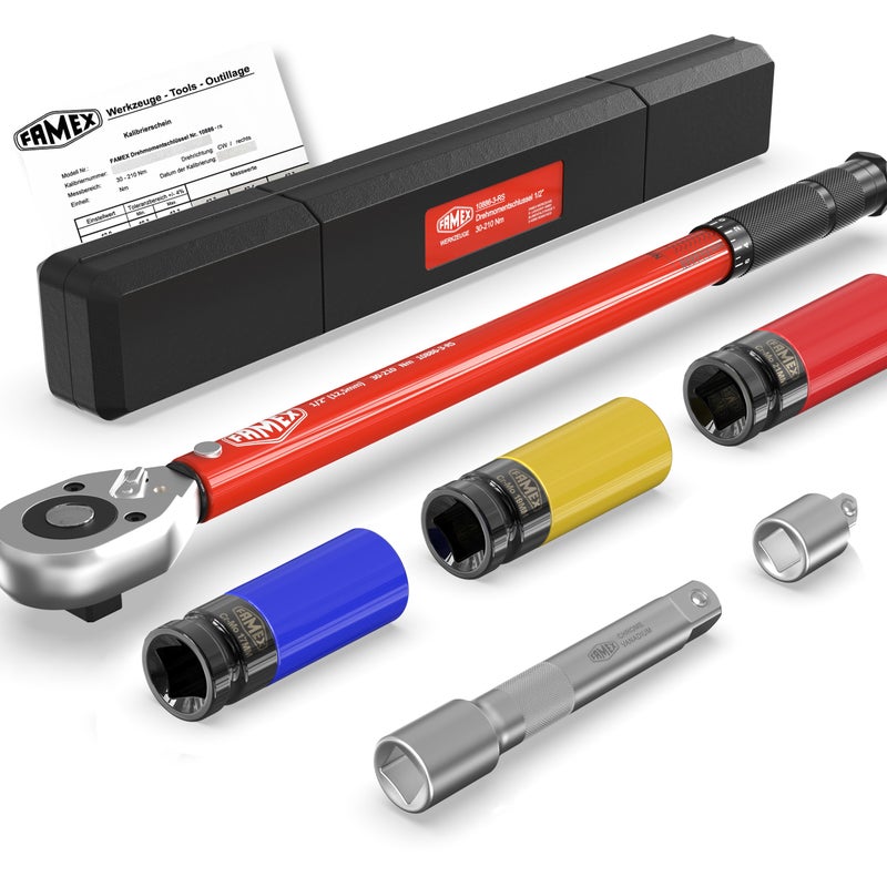 FAMEX Klucz dynamometryczny 1/2