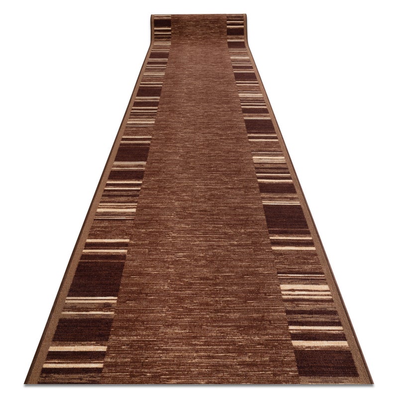 CHODNIK podgumowany ADAGIO brąz szerokość 67cm 67x230 cm