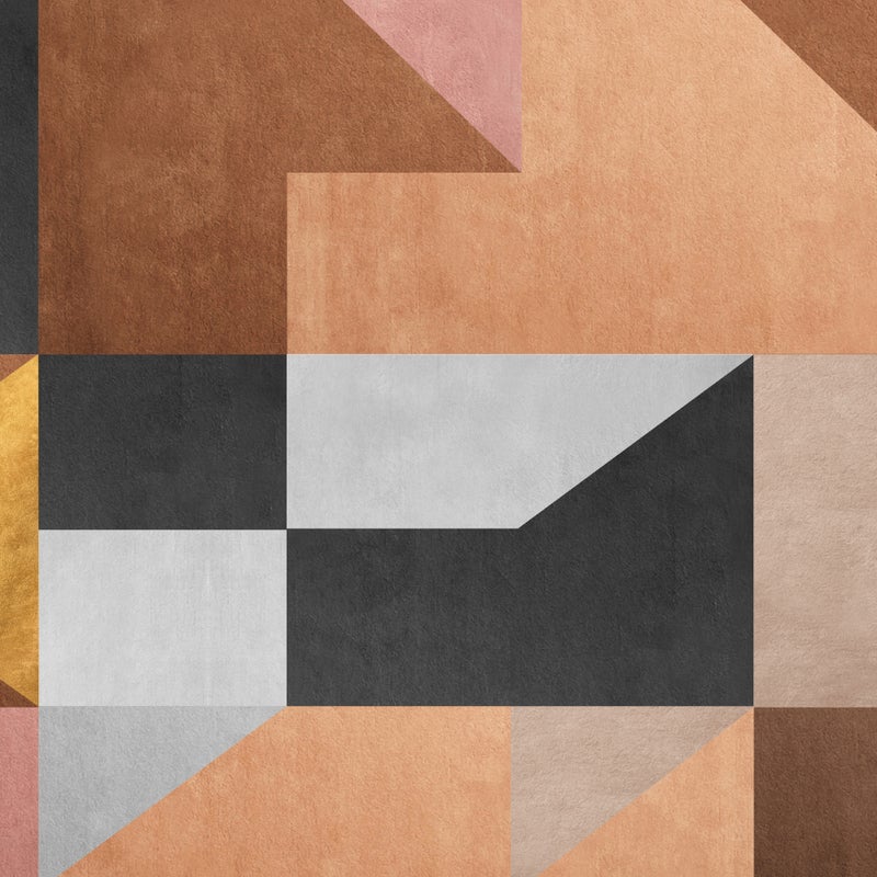 Dywan winylowy Zermatt 160x240 cm - antypoślizgowy dywan z PVC do kuchni lub salonu, zmywalny, nowoczesny styl