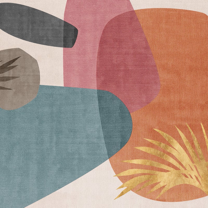 Dywan winylowy Pal 160x240 cm - PVC antypoślizgowy, winylowy dywan do kuchni lub salonu, zmywalny, nowoczesny styl