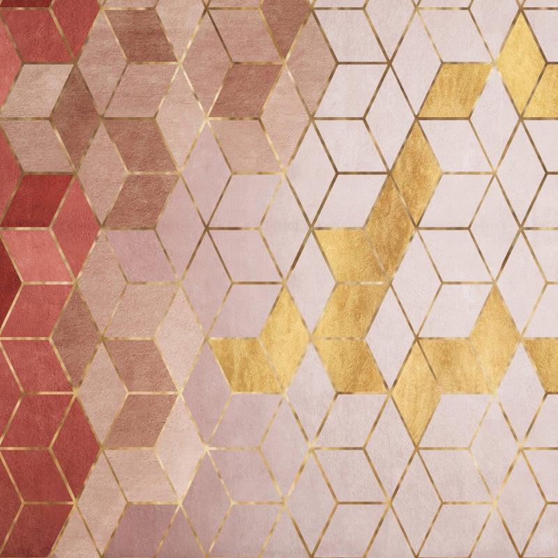 Dywan winylowy Vall D'sière 100x150 cm - antypoślizgowy dywan z PVC do kuchni lub salonu, zmywalny, w nowoczesnym stylu