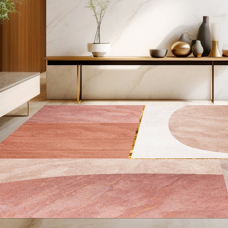 Dywan winylowy Gstaad 160x240 cm - PVC antypoślizgowy, winylowy dywan do kuchni lub salonu, zmywalny, nowoczesny styl