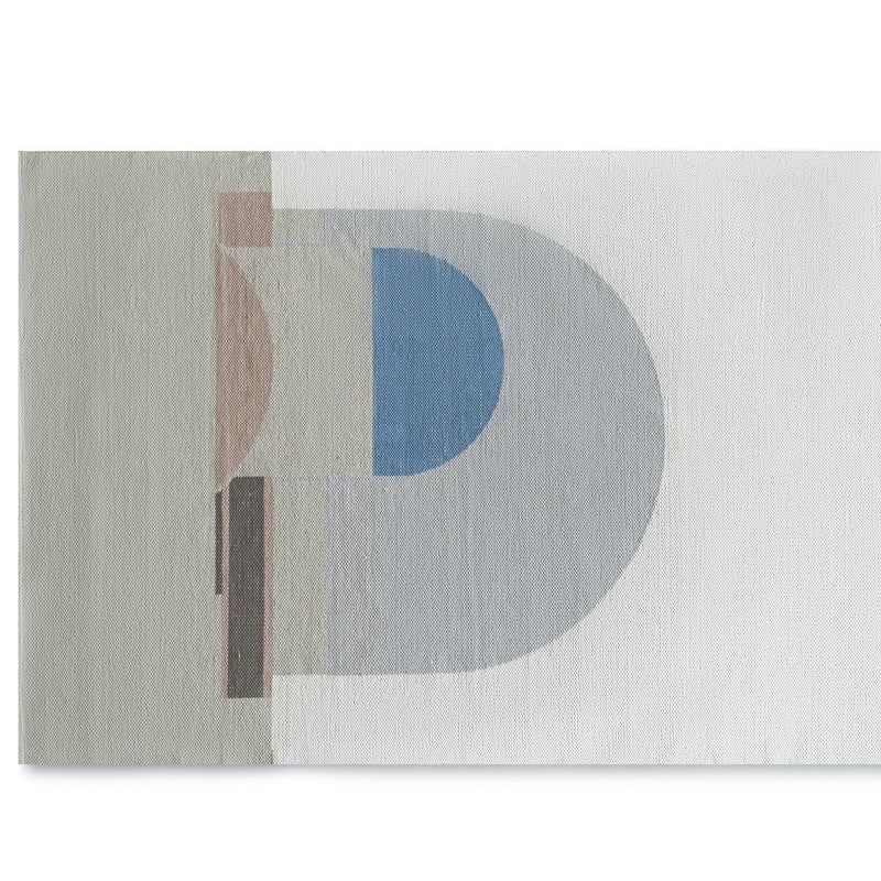 Nowoczesny bawełniany dywan w stonowanych kolorach, 160x230 cm
