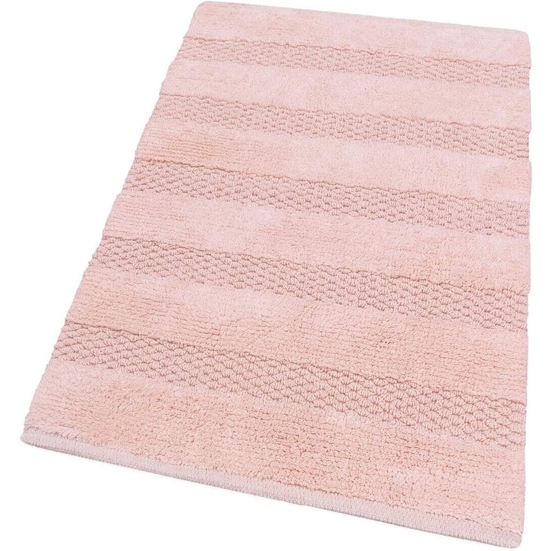 Dywanik łazienkowy Sypialnia 50x80 Cm Miękki Czysta Bawełna Dywanik Przyłóżkowy Prysznic Chłonny Antypoślizgowy Różówe