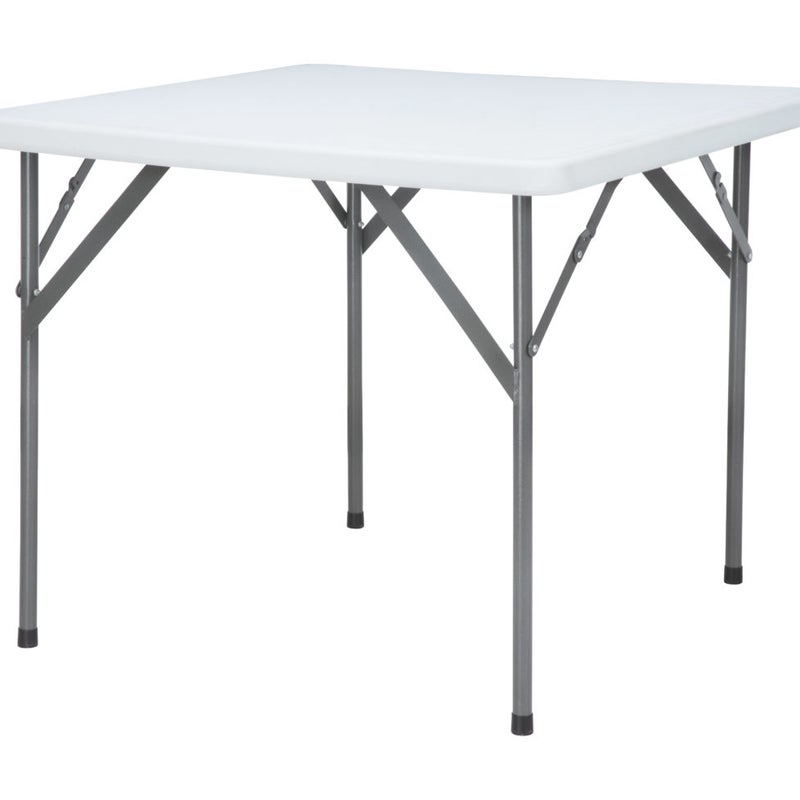 Stół cateringowy kwadratowy stały 88x88 cm, blat z polietylenu o wysokiej gęstości, kod STK10