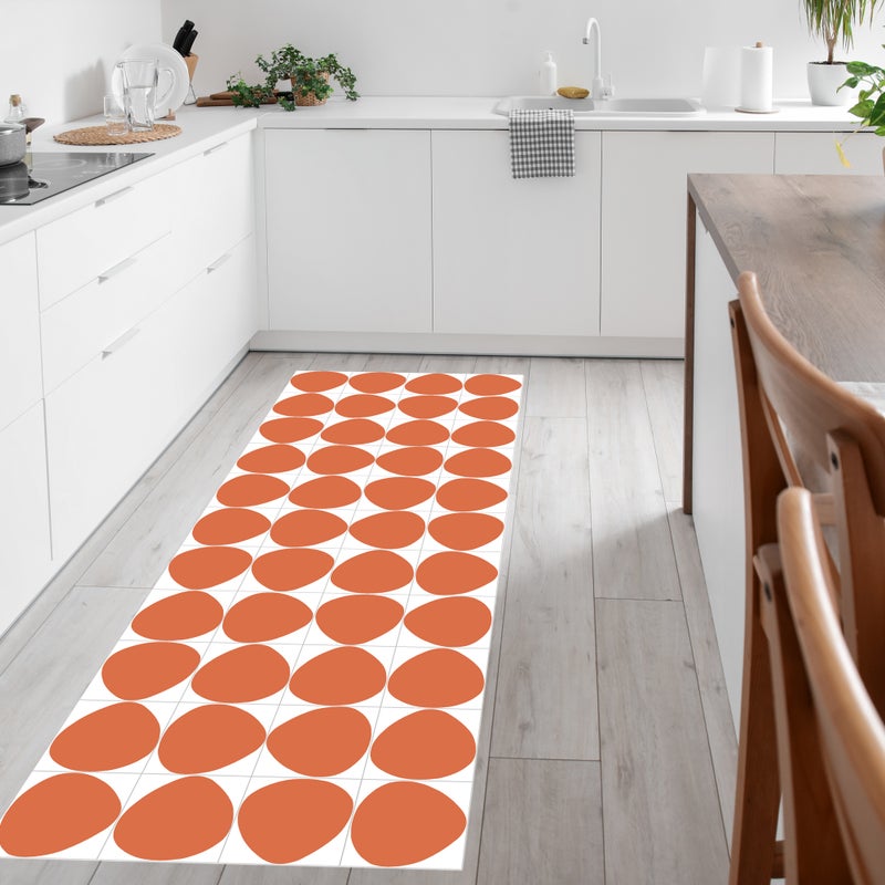 Dywan winylowy Calypso 200X290 cm - antypoślizgowy dywan z PVC do kuchni lub salonu, zmywalny, nowoczesny styl