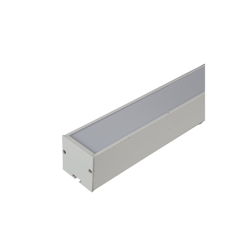 Aluminiowa liniowa listwa oświetleniowa 18W 900x40mm wisząca 4200K IP20 biała ramka